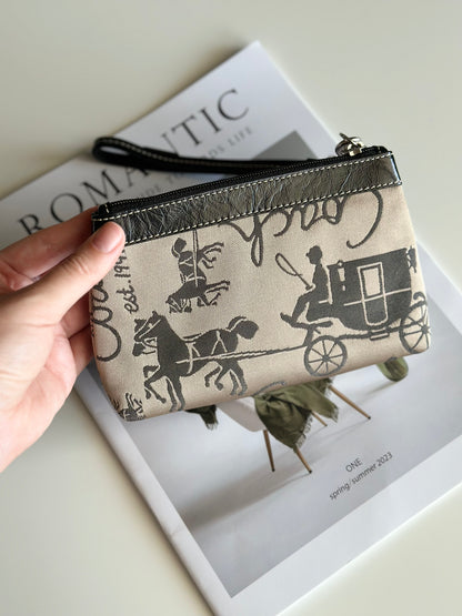 Vintage Coach wristlet