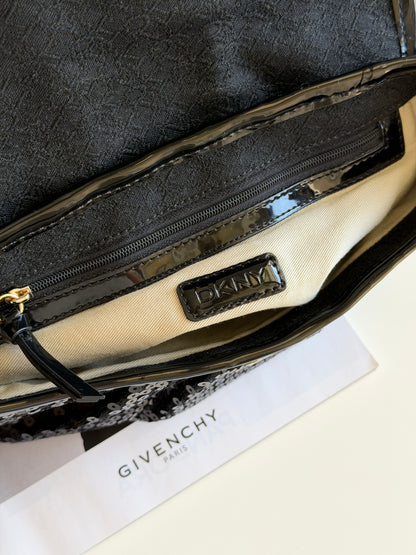 Rare vintage DKNY sequins bag