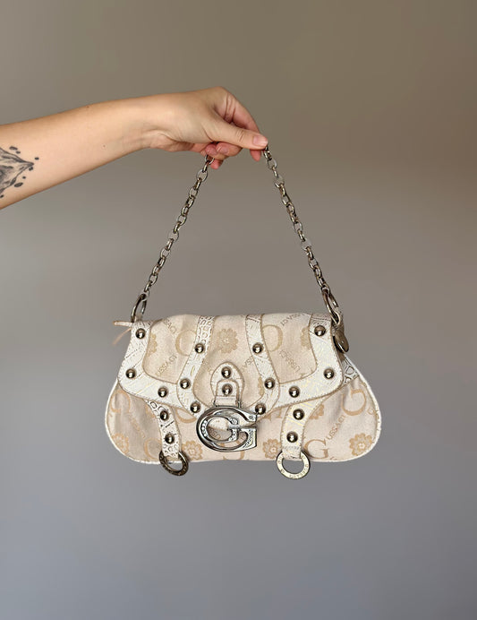 Chic vintage baguette bag by Gusacci (an Italian brand, 2000s era)