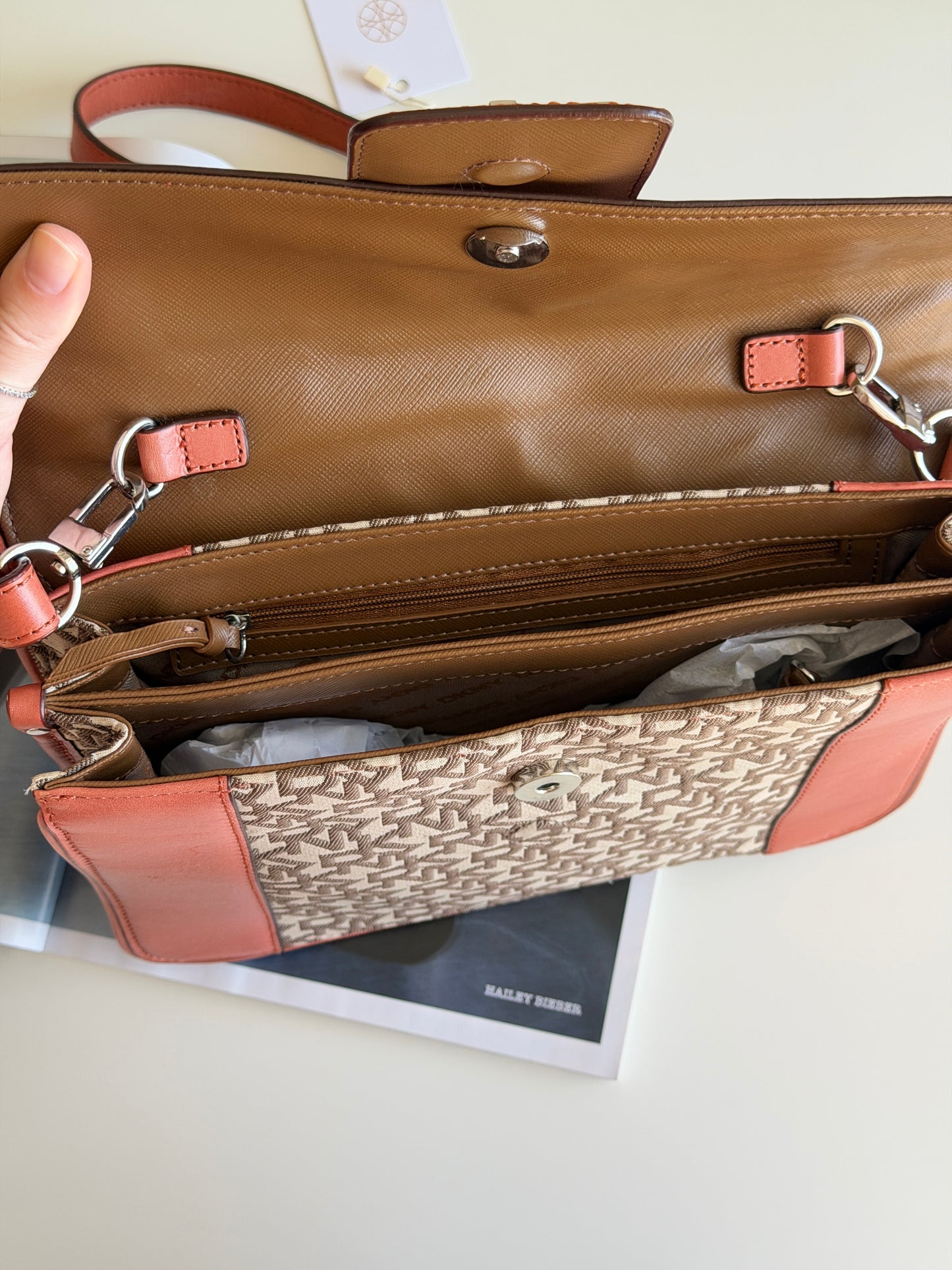 Vintage DKNY structured crossbody