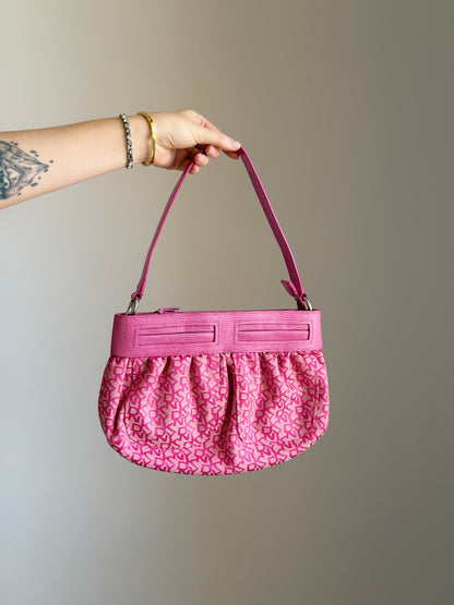 Vintage DKNY pink shoulder bag