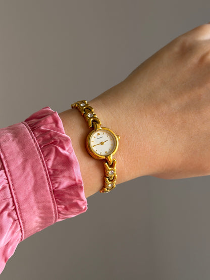 Amazing vintage Sekonda watch with charming bracelet design