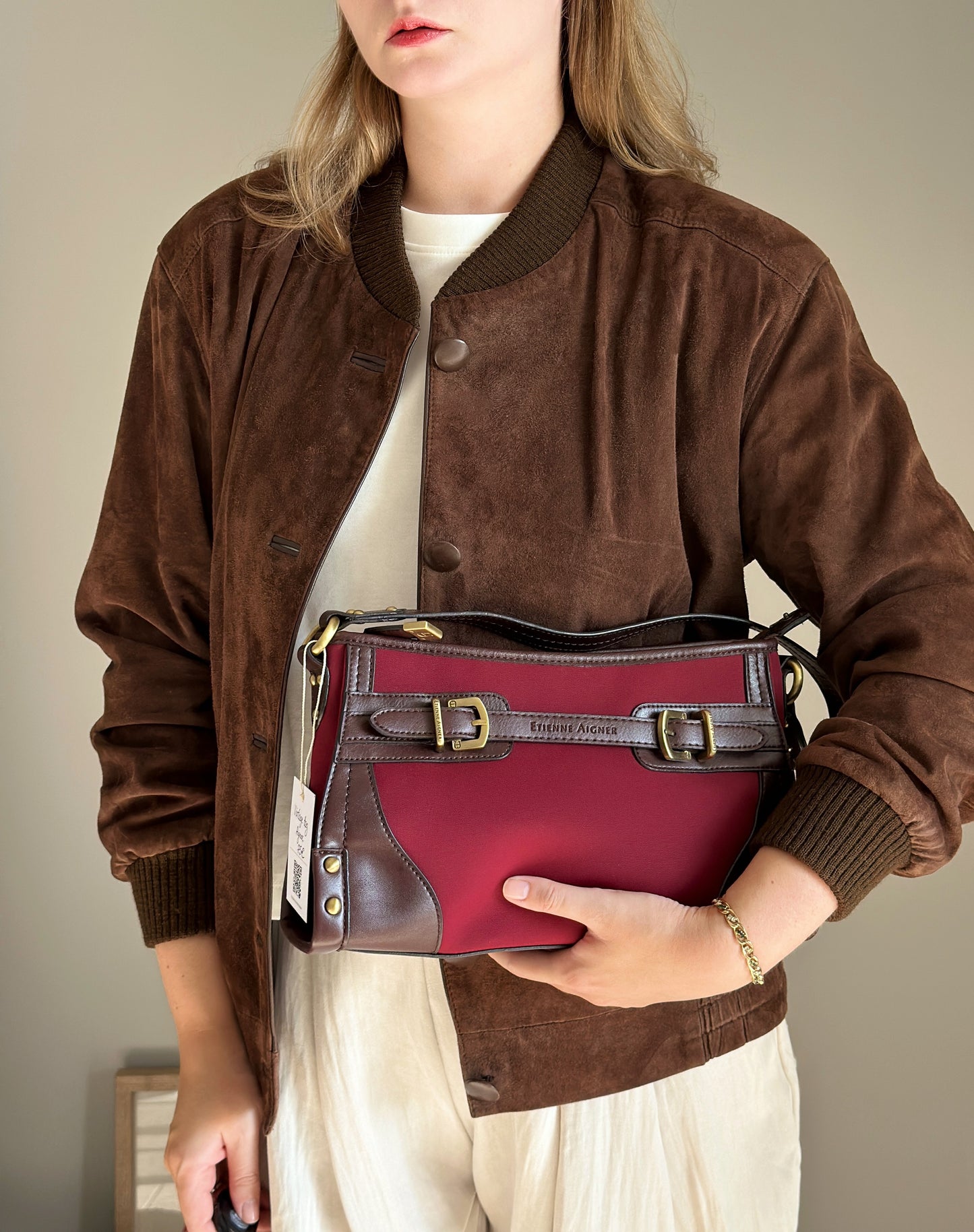 Amazing vintage Etienne Aigner shoulder bag