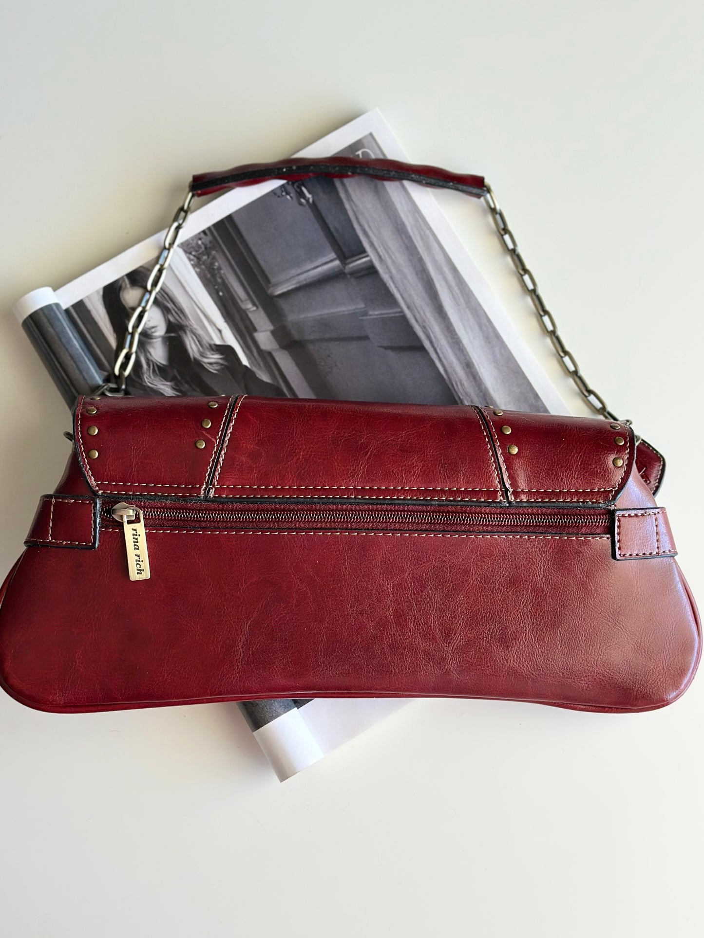 Incredible vintage shoulder bag by Rina Rich