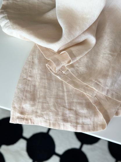 Effortless and airy linen sundress