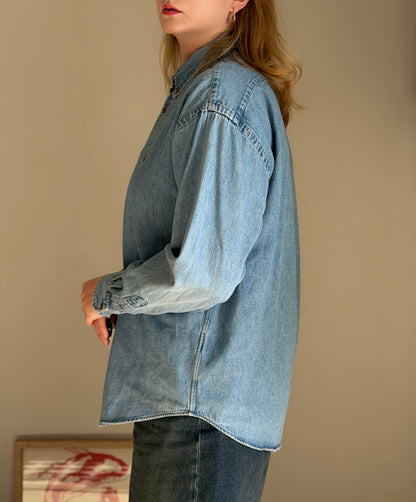 Classic vintage denim shirt by Polo Ralph Lauren