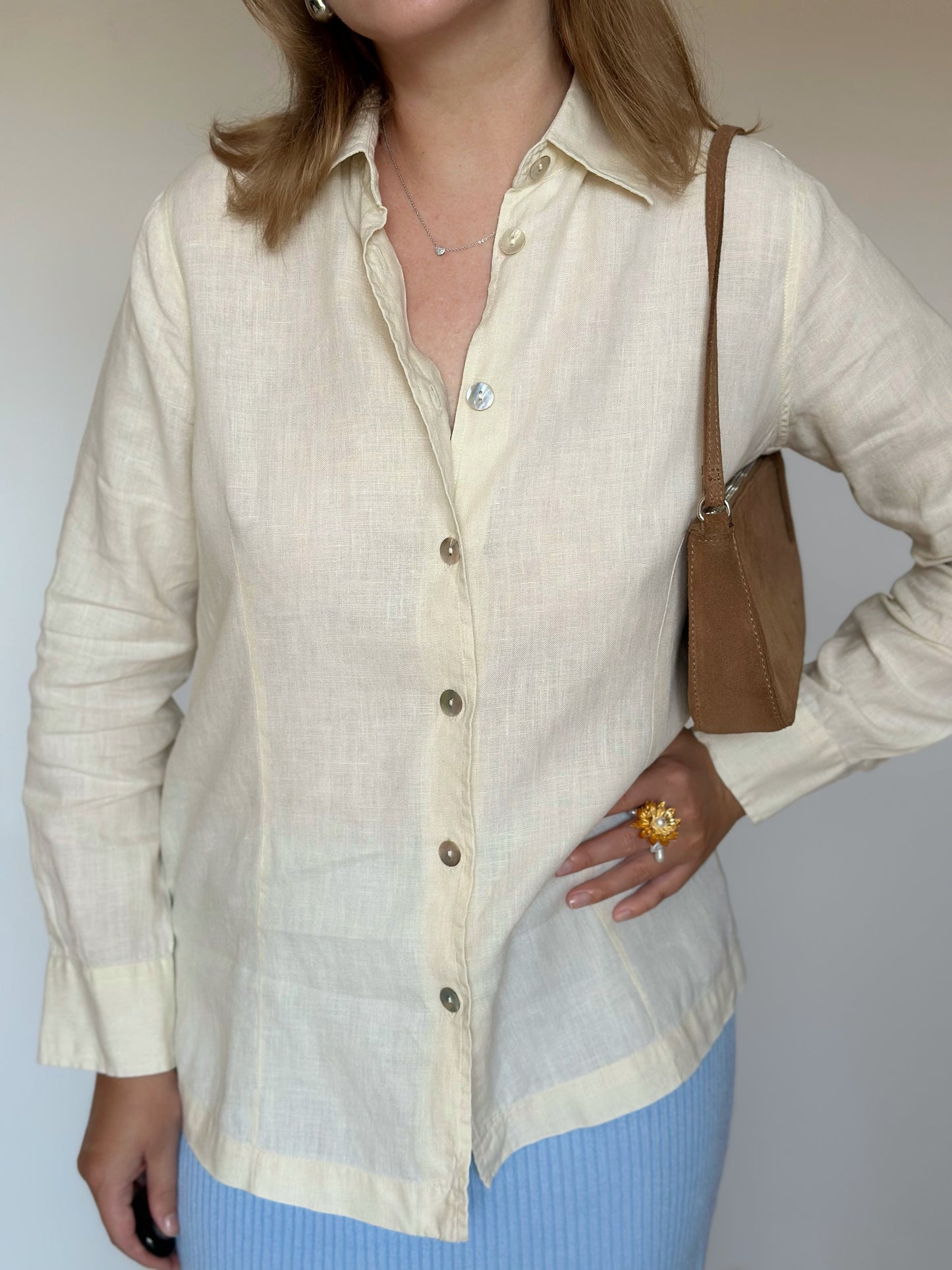 Stunning vintage linen shirt