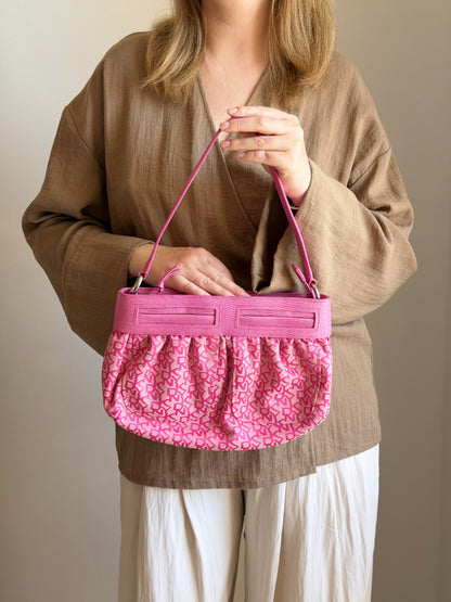 Vintage DKNY pink shoulder bag