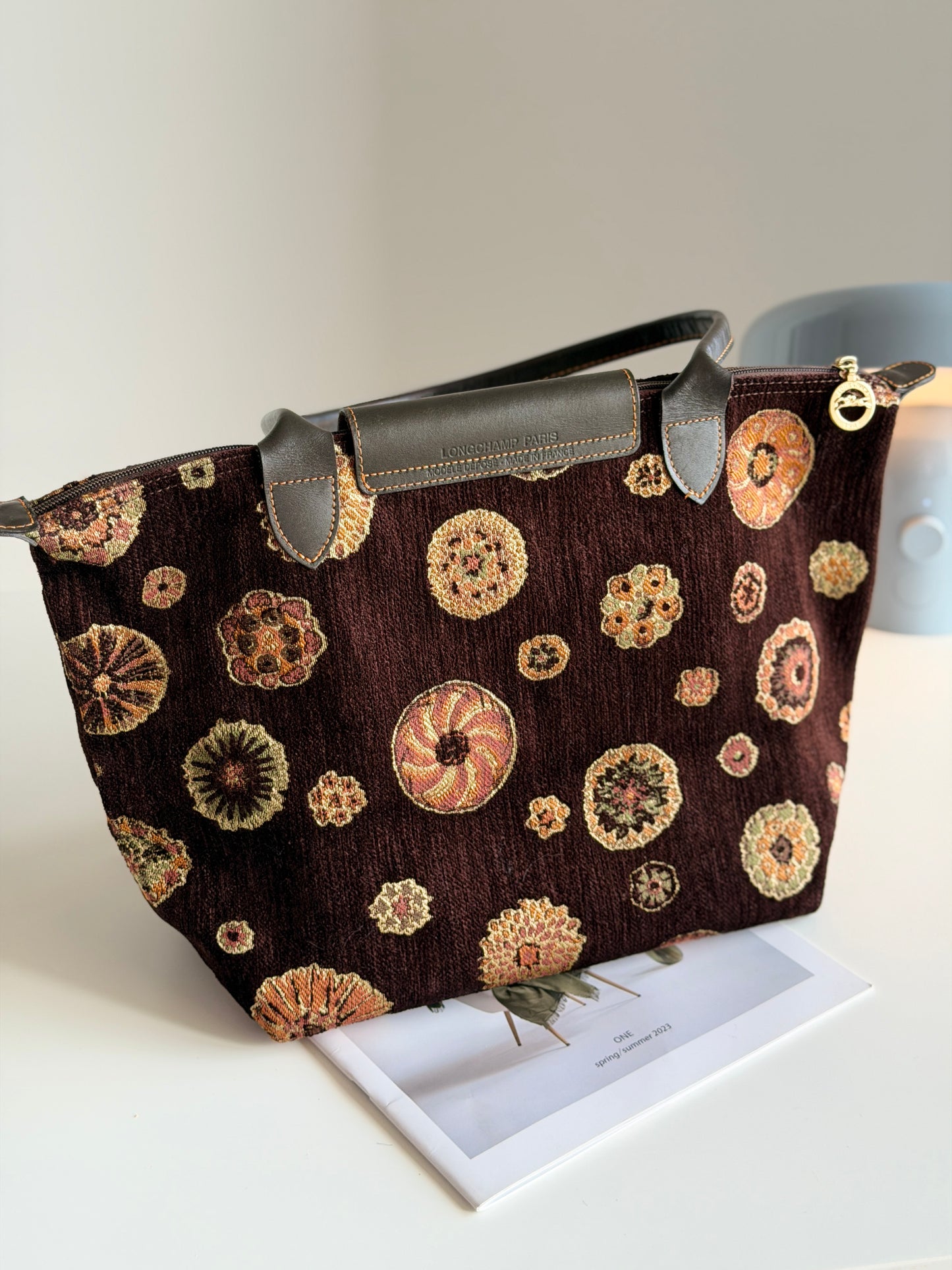 Charming authentic vintage Longchamp bag from the limited edition (2005)