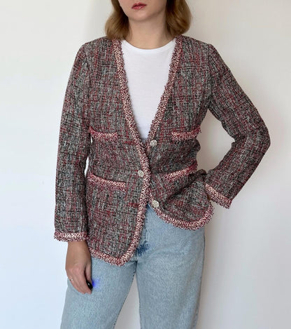 Beautiful vintage melange tweed jacket
