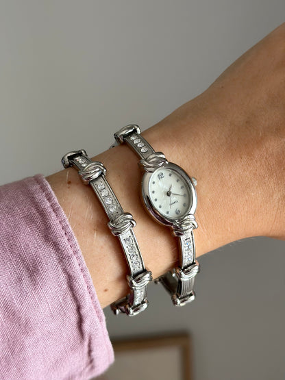 Beautiful vintage dress watch with matching bracelet