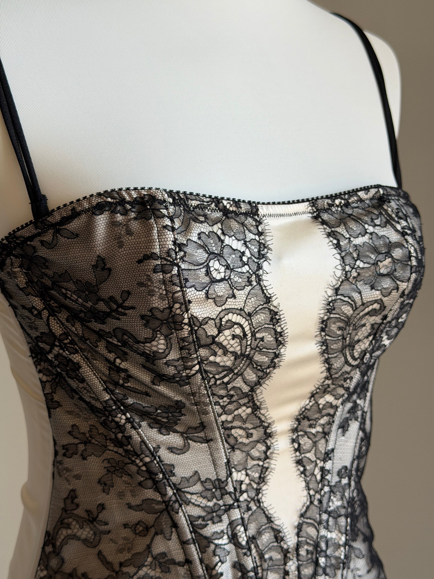 Lace corset top