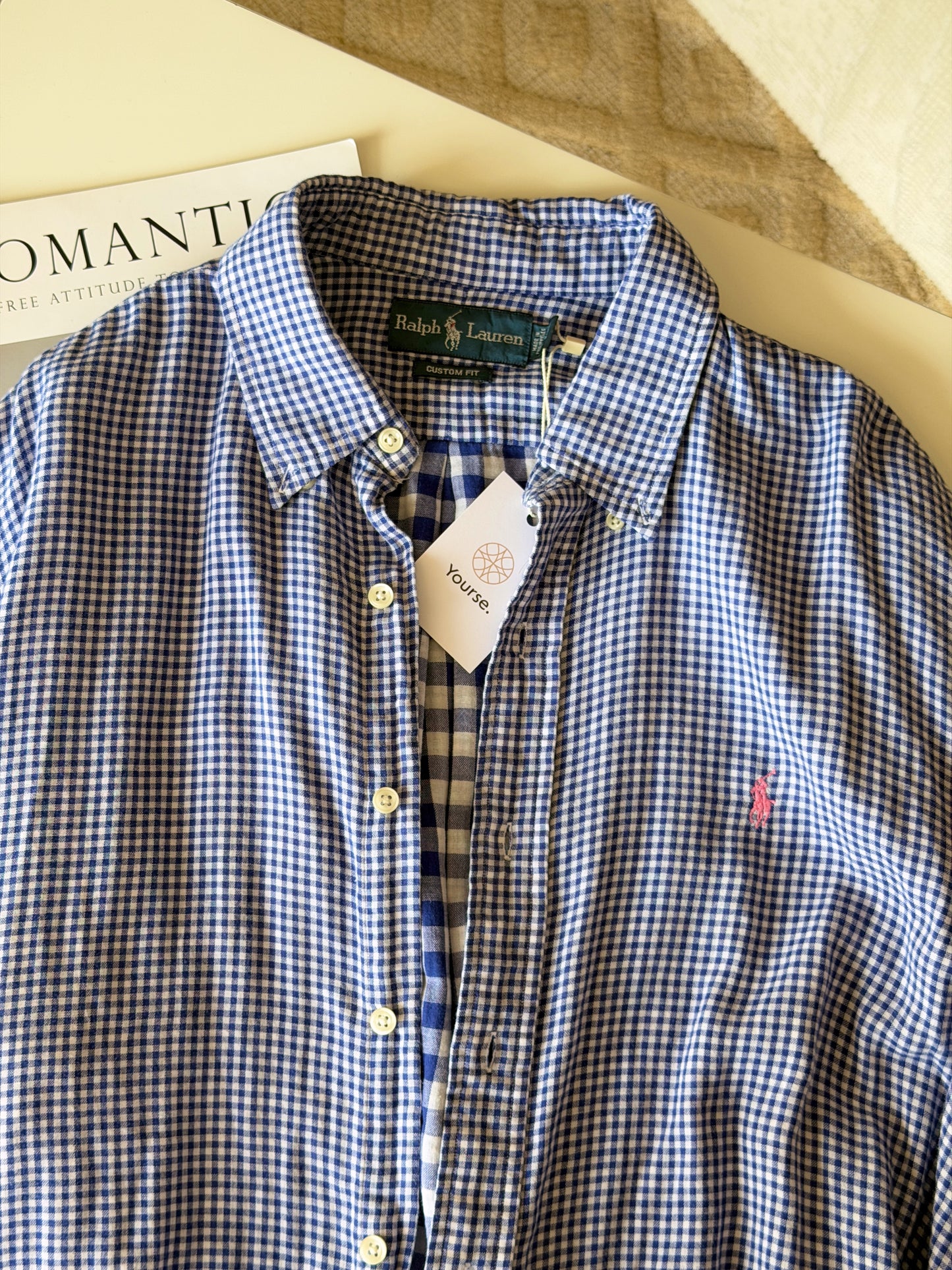 Vintage Ralph Lauren gingham shirt