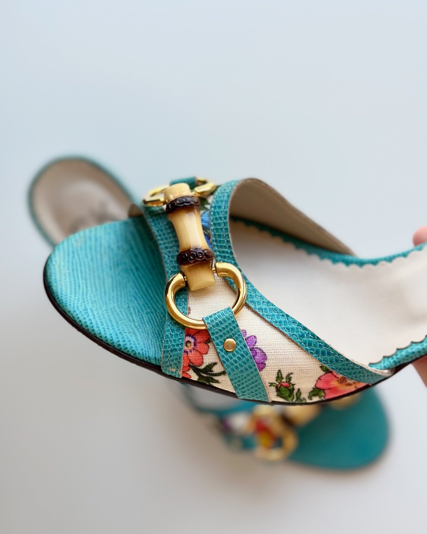 Incredible vintage heeled mules