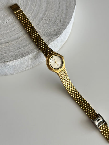 Elegant vintage quartz watch Orient