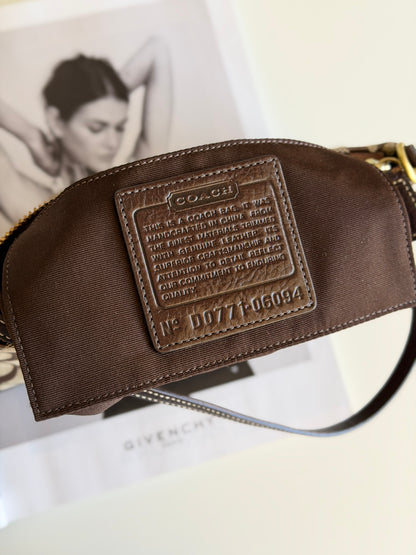 Iconic vintage Coach monogram bag