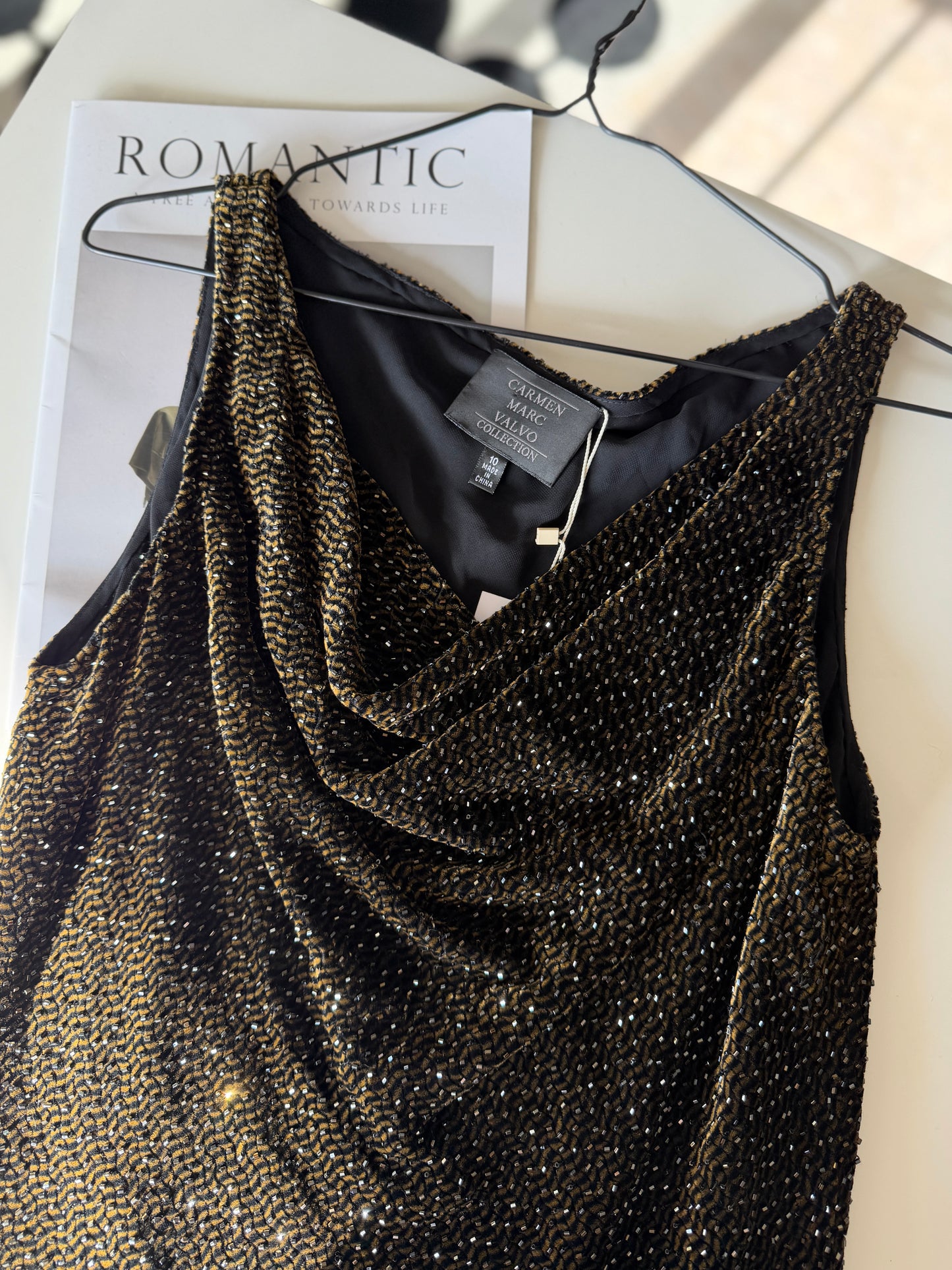 Stunning vintage sequins top
