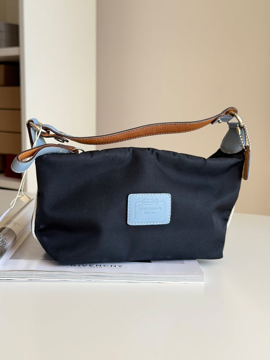 Vintage Coach nylon mini bag