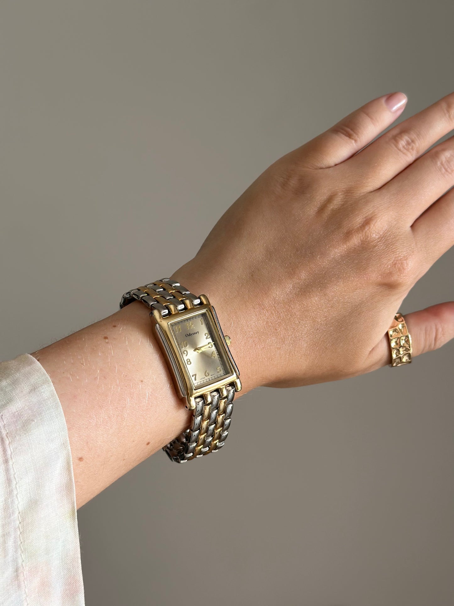 Beautiful vintage two-tone watch