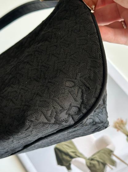 Sophisticated vintage DKNY shoulder hobo bag