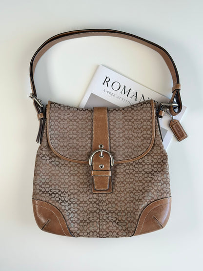 Stunning vintage Coach shoulder bag
