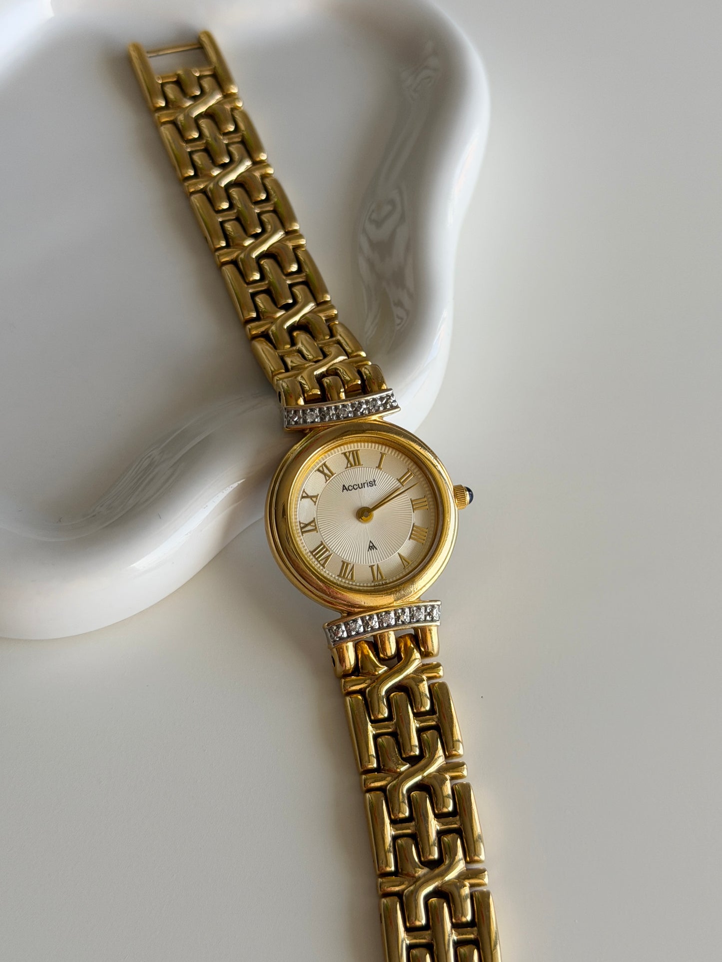 Incredible vintage Accurist watch with its original box