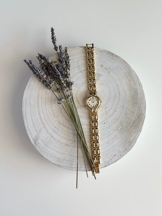 Vintage two-tone watch Capezio