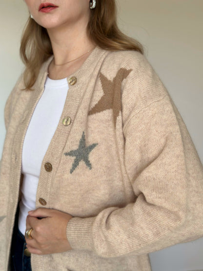 Incredible vintage cardigan with embroidery