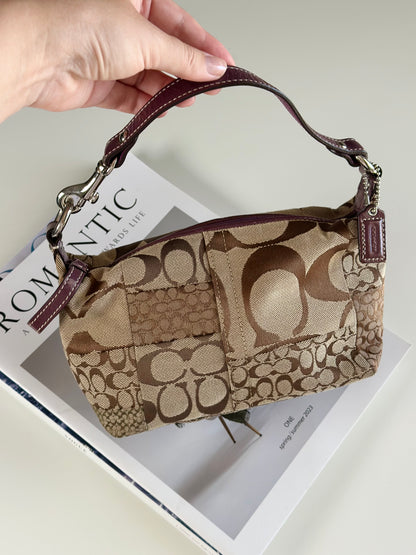 Authentic vintage Coach bag from the Signature Collection