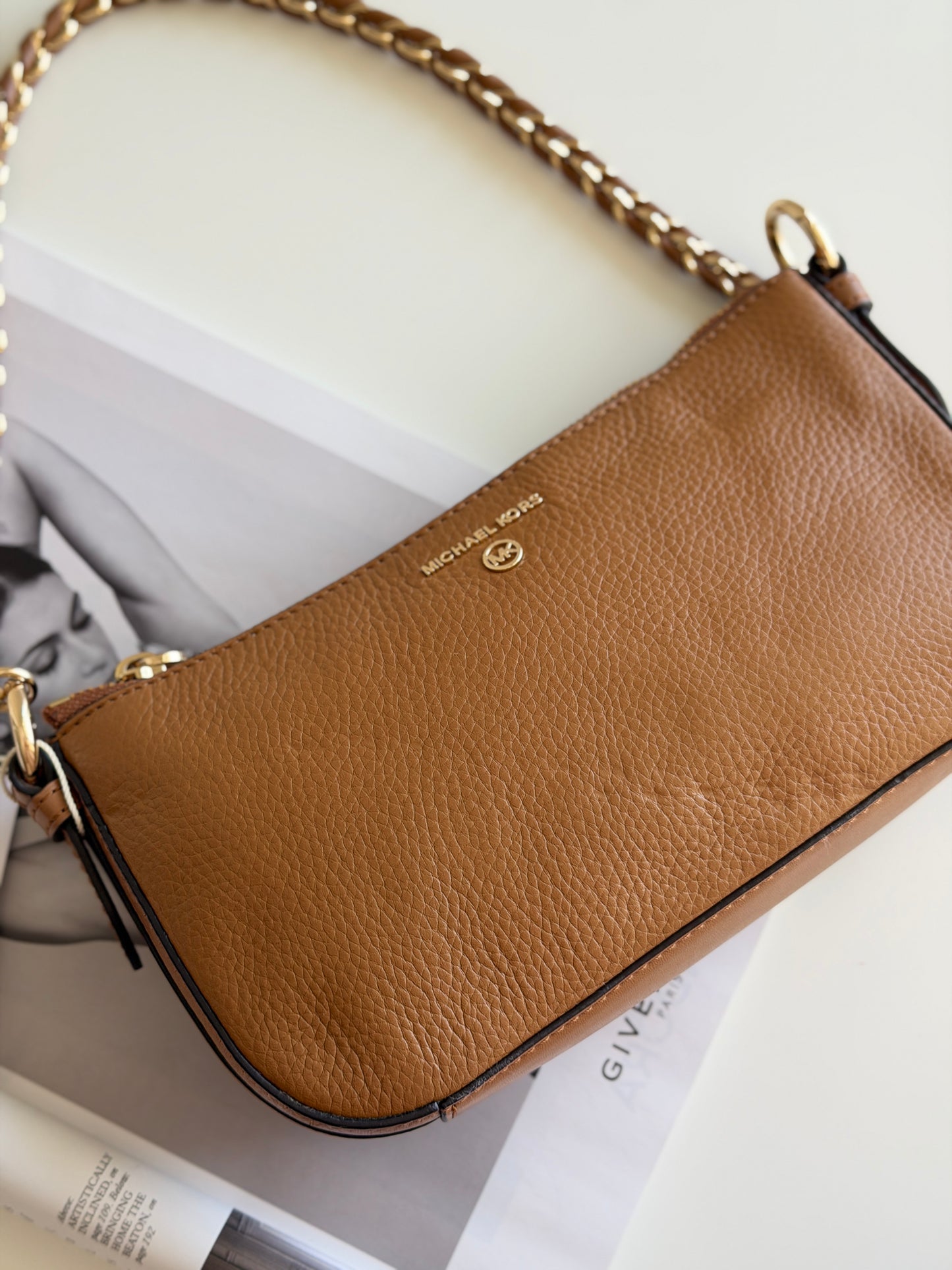 Vintage Michael Kors leather brown bag