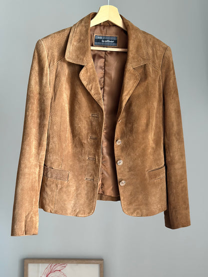 Beautiful vintage soft suede blazer