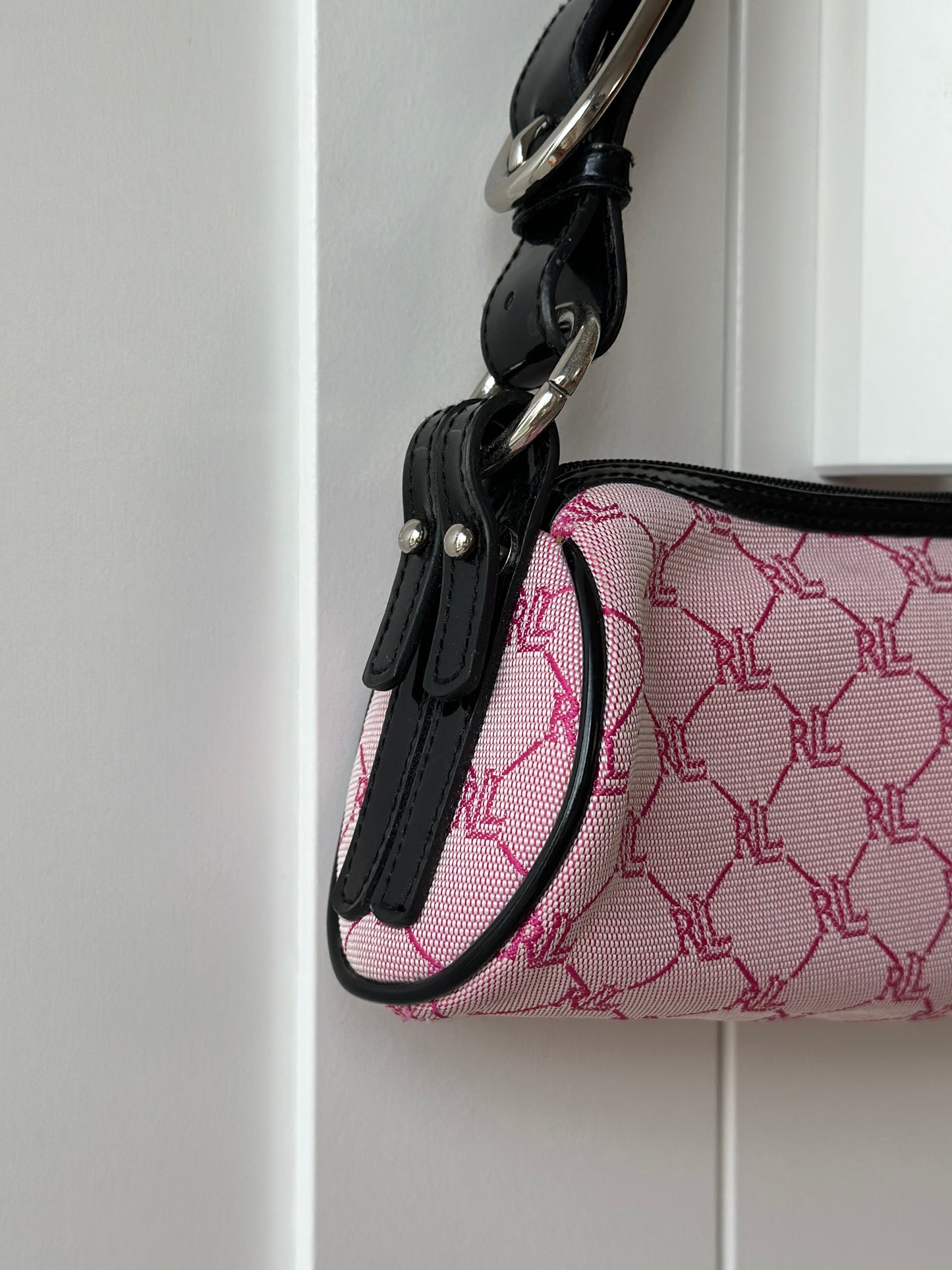 Charming vintage Ralph Lauren pink bag