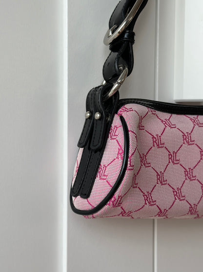 Charming vintage Ralph Lauren pink bag