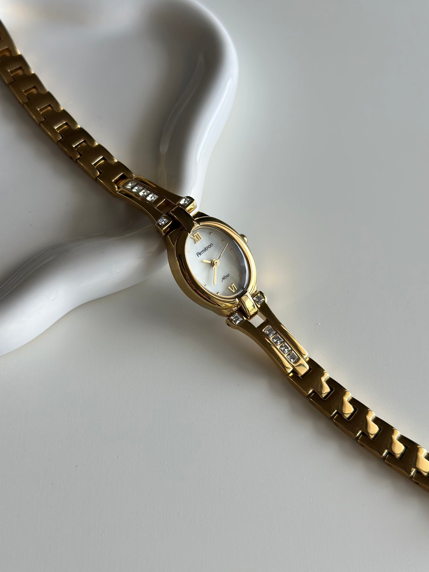 Vintage Armitron Now watch with crystals
