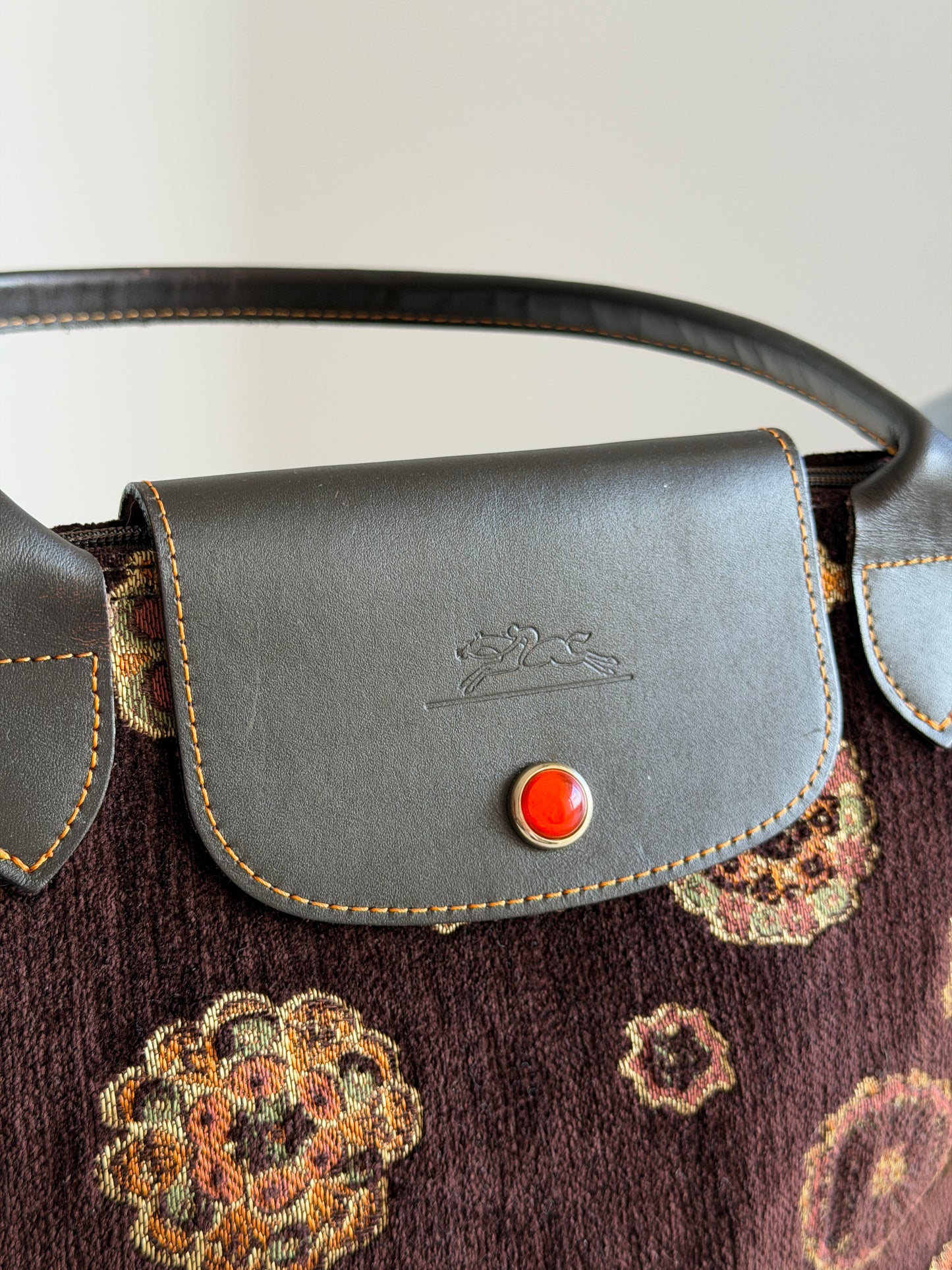 Charming authentic vintage Longchamp bag from the limited edition (2005)