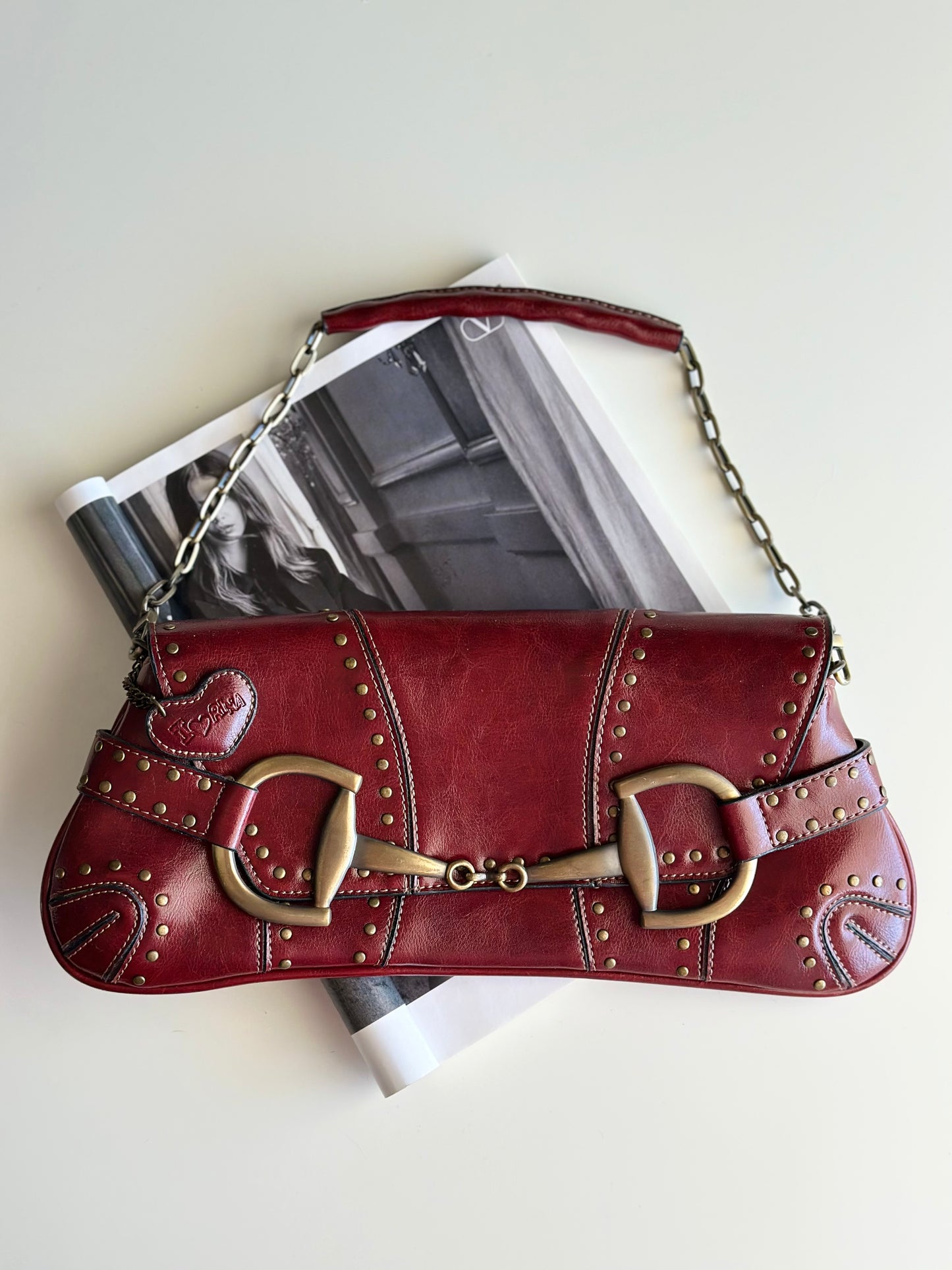 Incredible vintage shoulder bag by Rina Rich