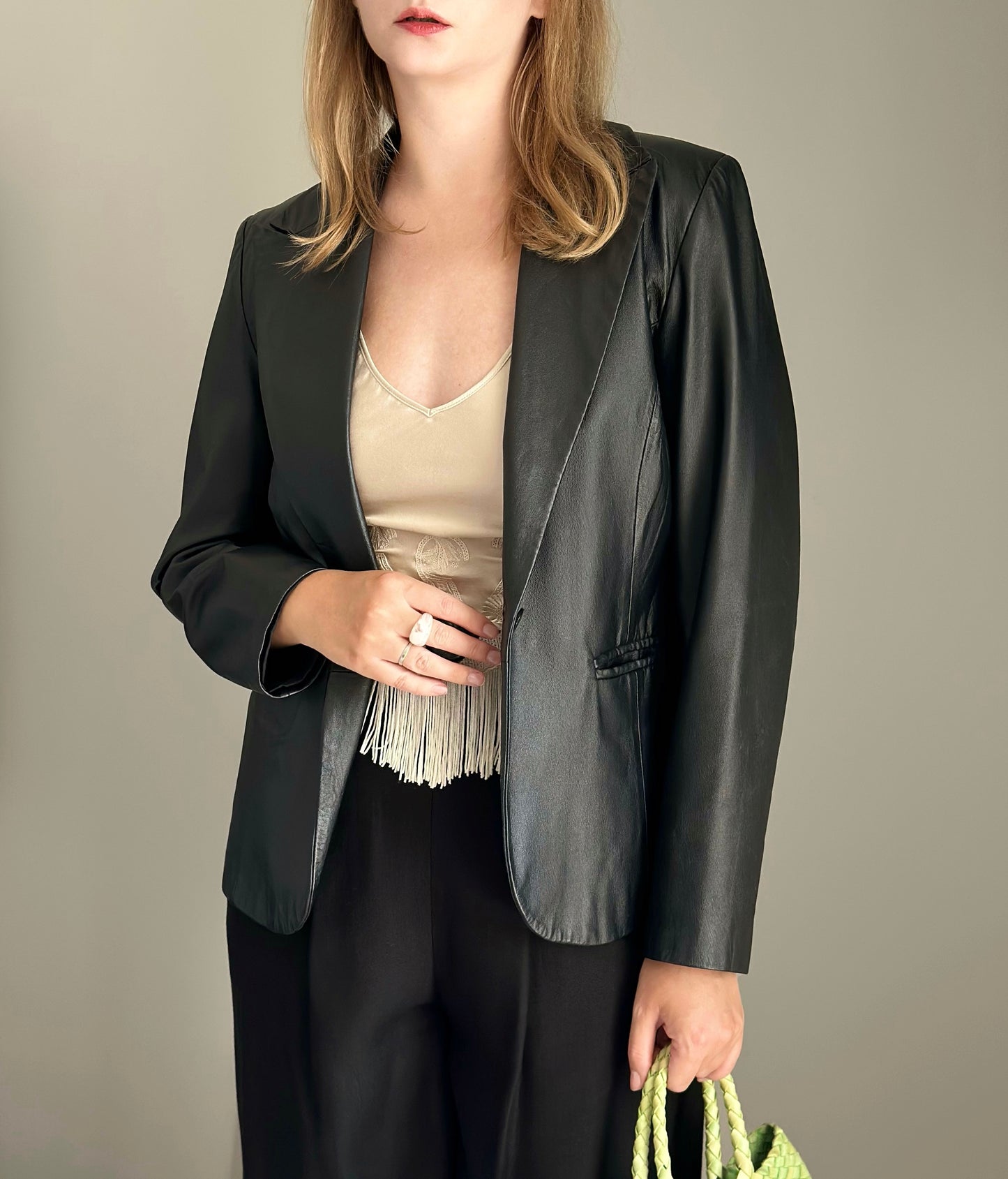 Stunning statement silk top from Karen Millen