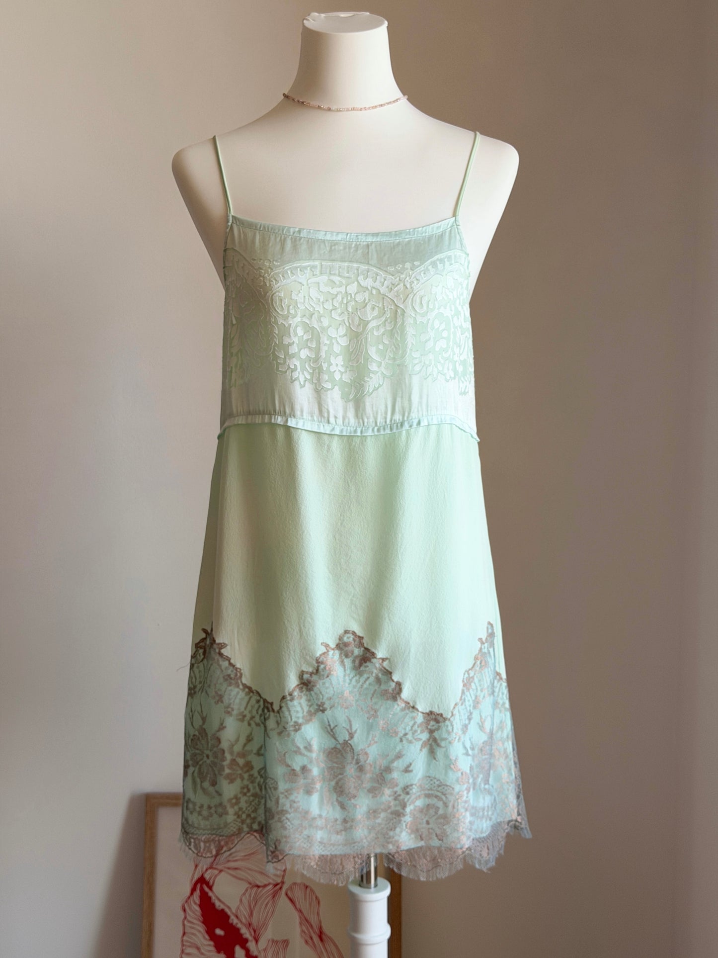 Vintage La Perla silk slip dress