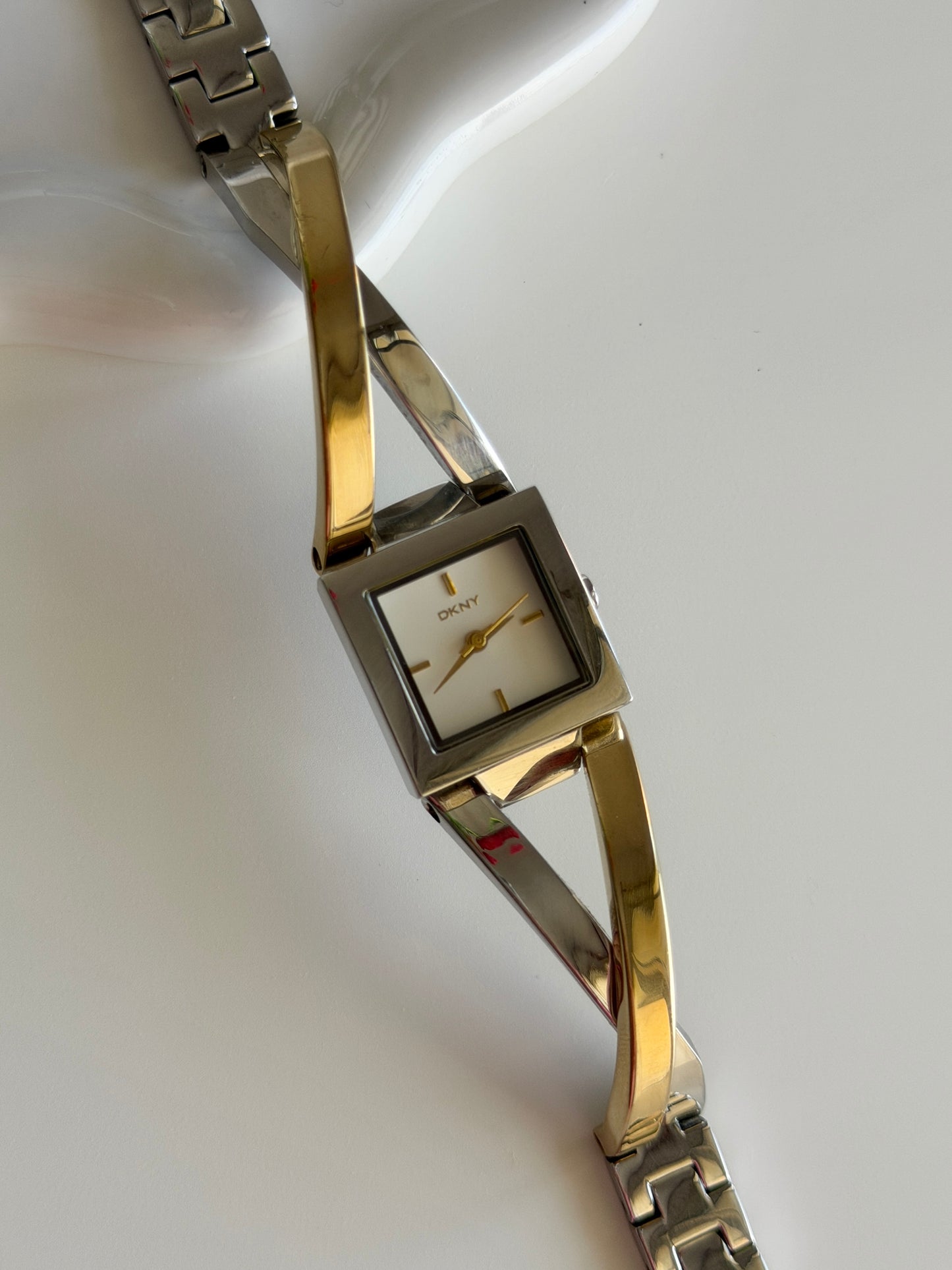 Simply beautiful DKNY watch with a two-tone design