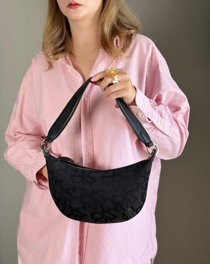 Amazing vintage black DKNY shoulder bag