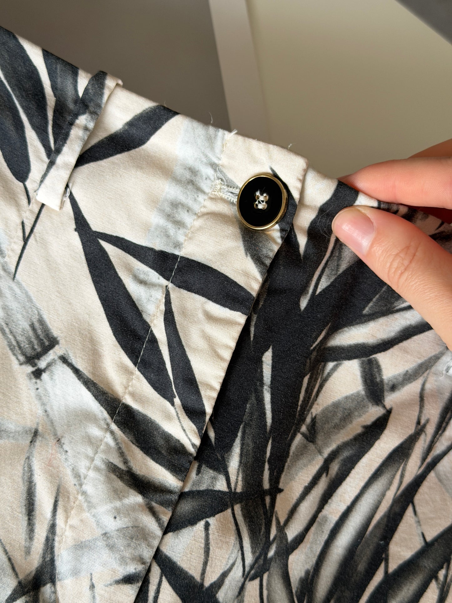 Amazing crop trousers Blumarine