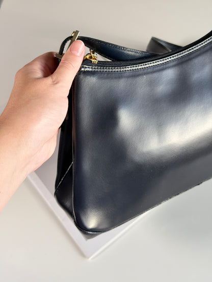 Classic vintage leather bag (made in Italy)