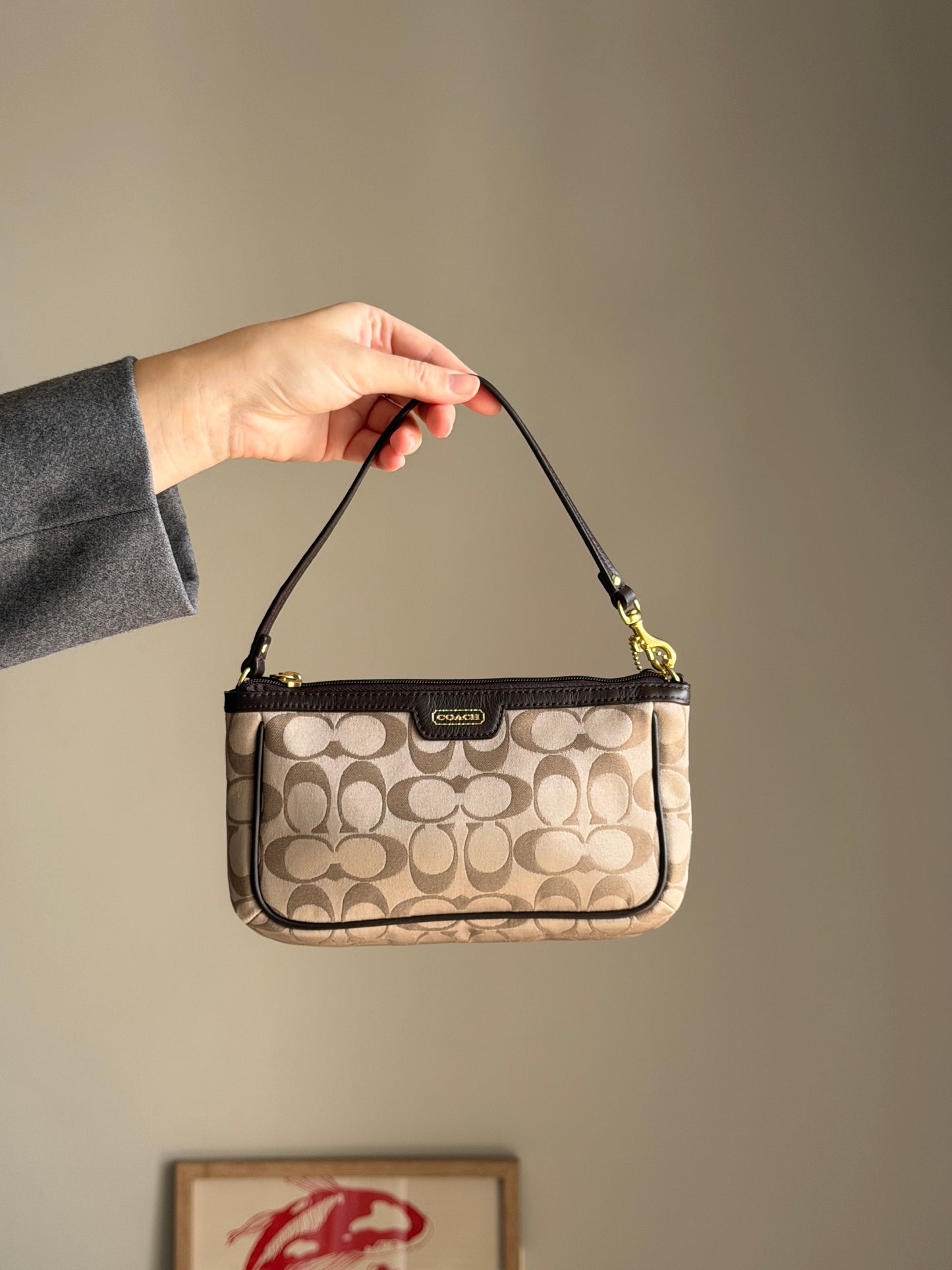 Stunning authentic vintage Coach mini bag