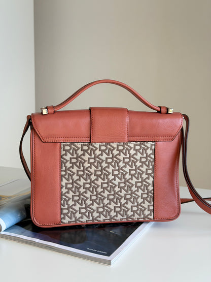 Vintage DKNY structured crossbody
