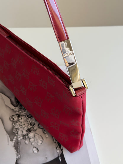 Vintage DKNY monogram bag in rare colour