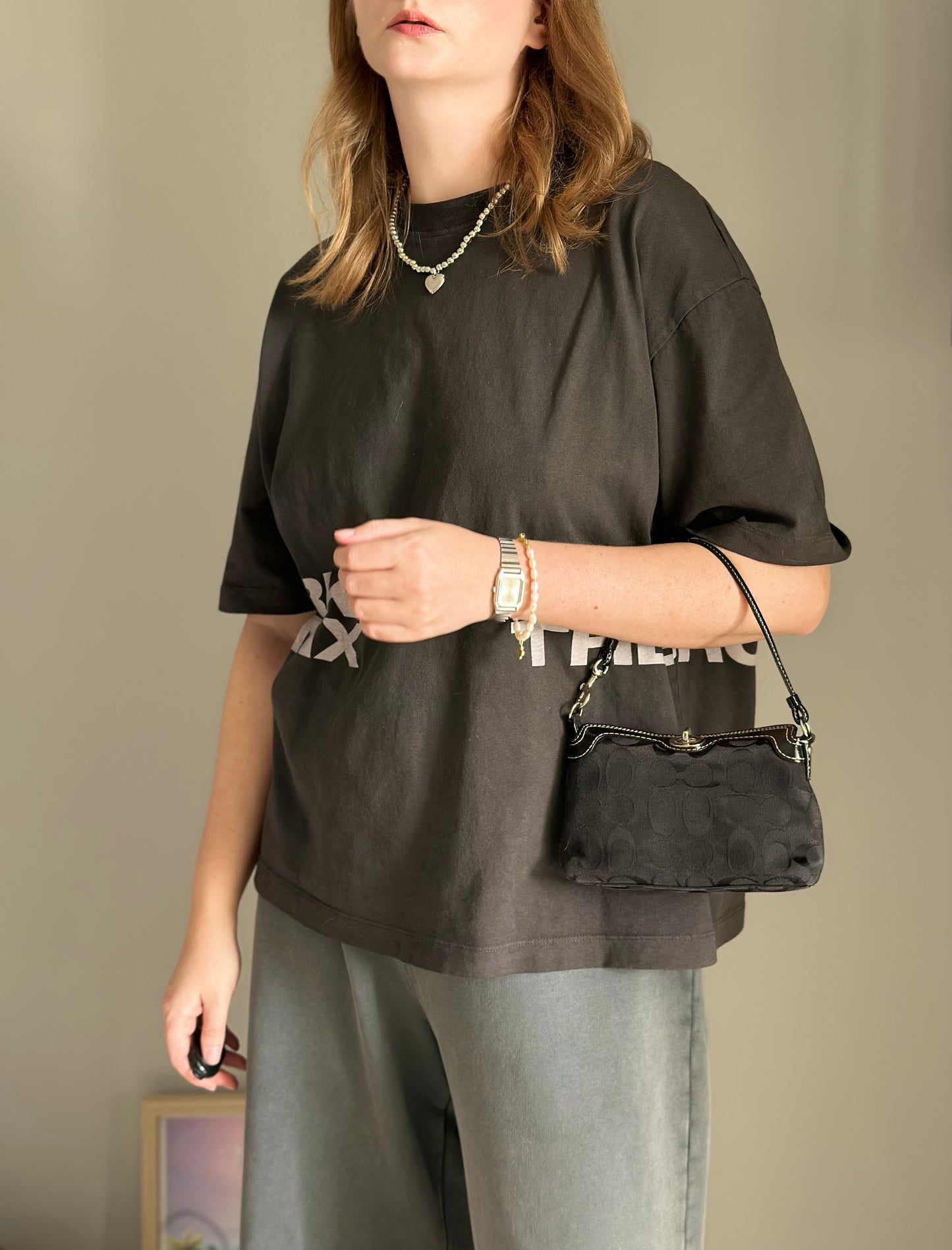 Timeless vintage authentic Coach mini bag