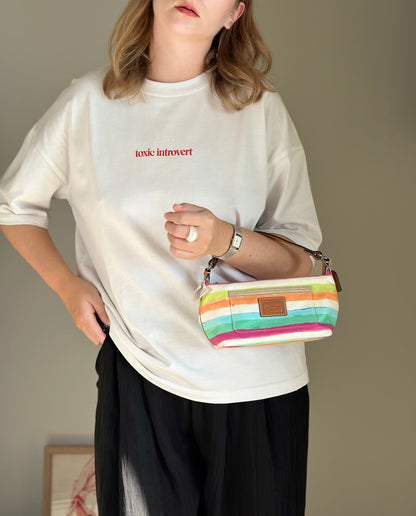 Charming vintage Coach mini bag