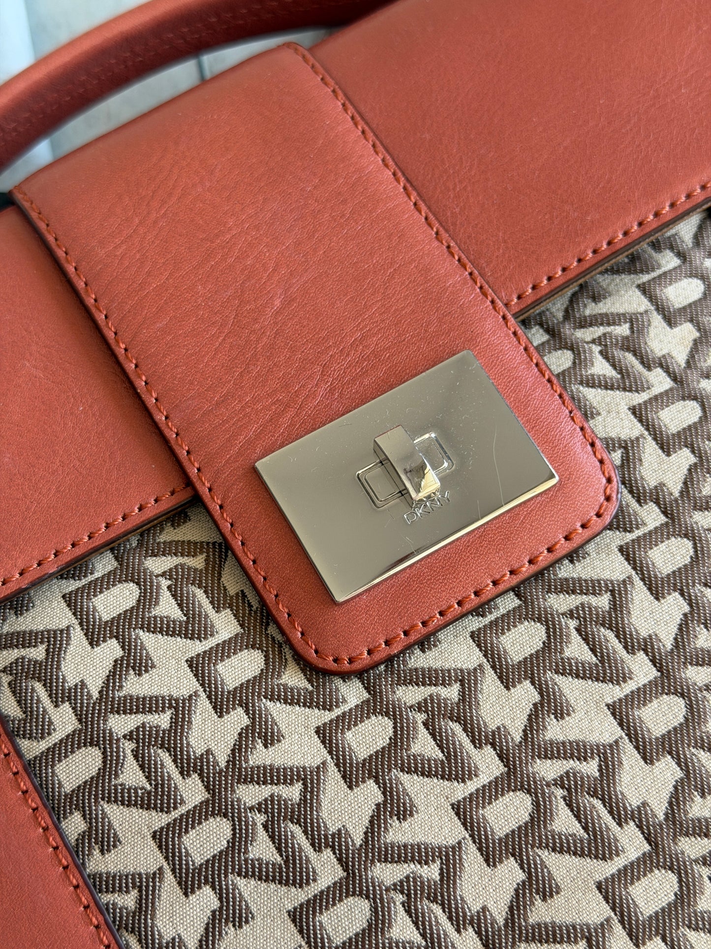 Vintage DKNY structured crossbody