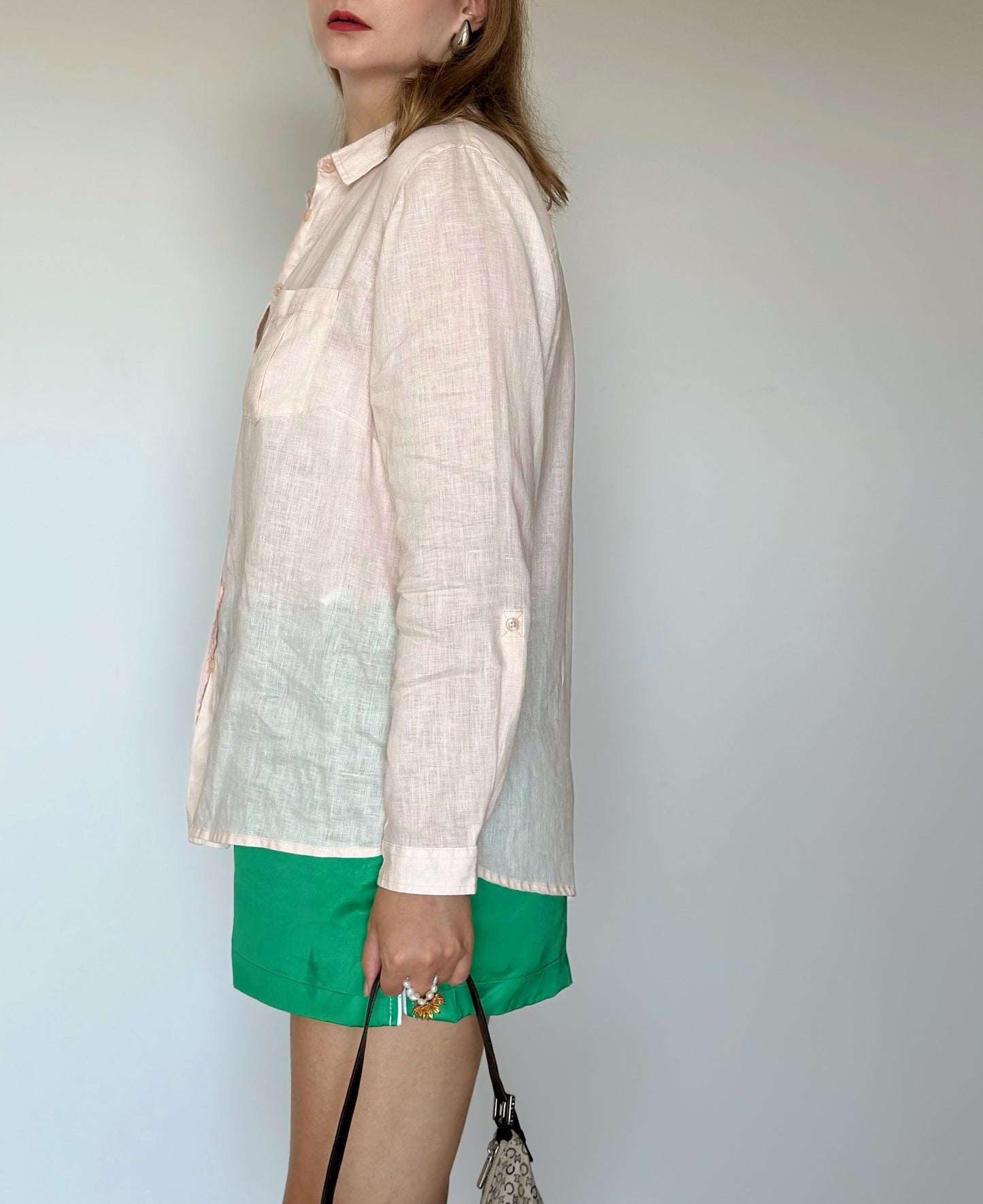 Stunning vintage shirt in airy linen