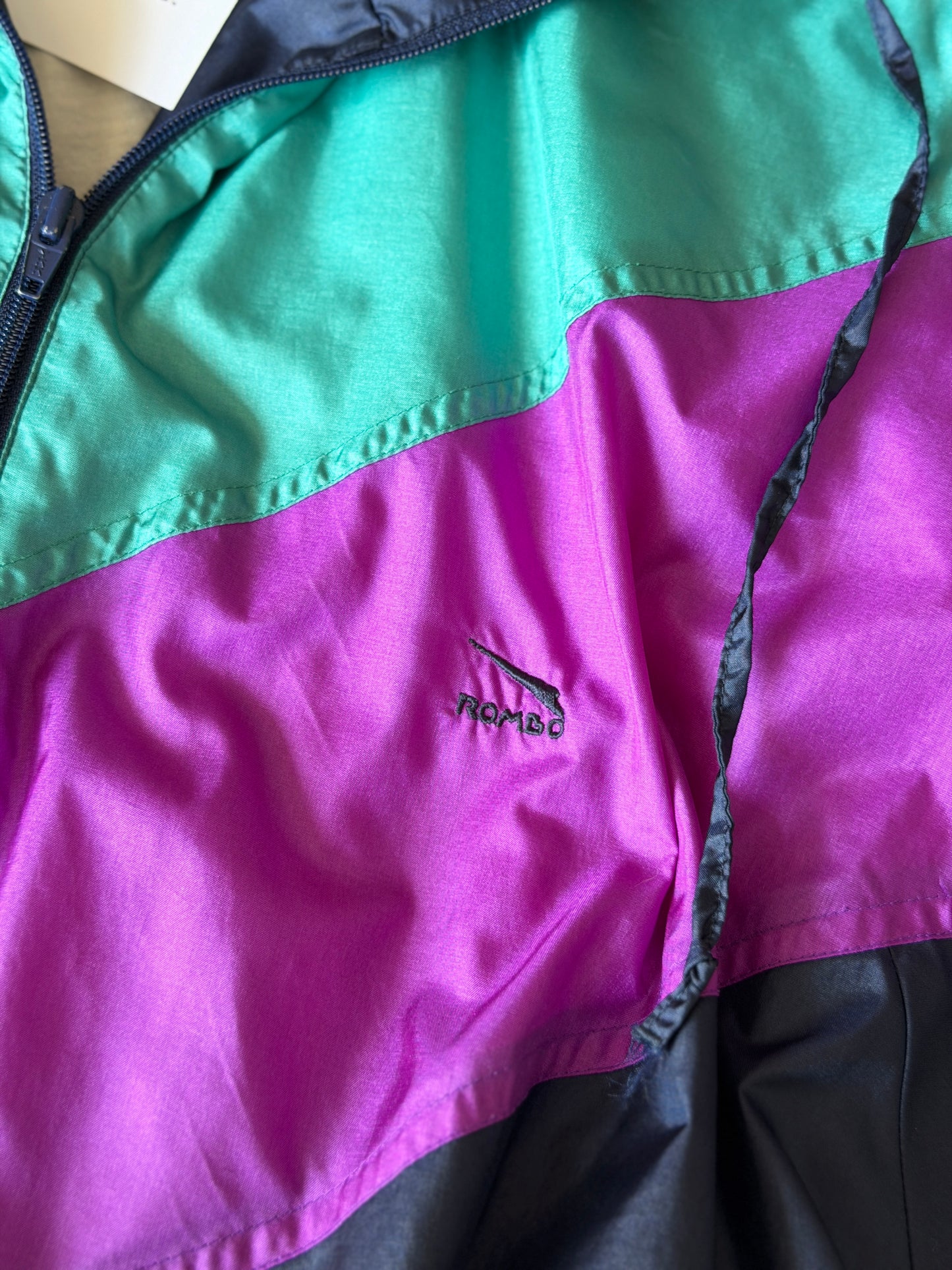 Vintage colour-block windbreaker Rombo